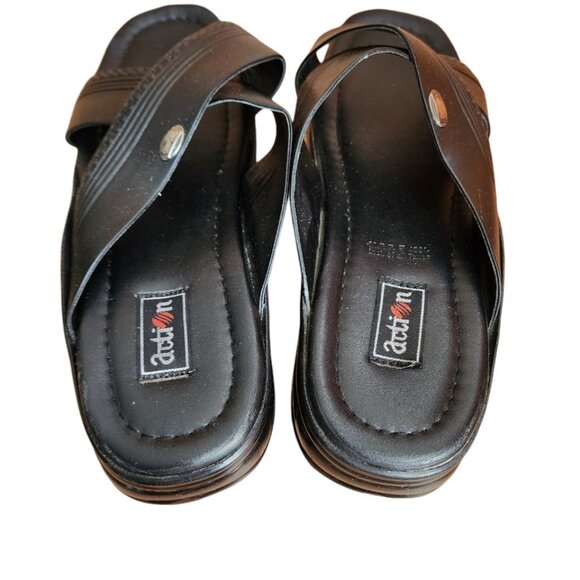Action Men's Light Weight Comfortable Stylish Synthetic Leather Sandal - Picture 10 of 13
